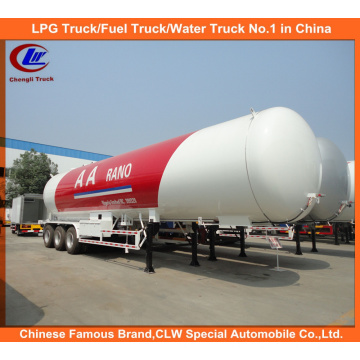 ASME Standard 60, 000 Liter LPG Kochen Gas Tanker Truck Trailer 30mt zum Verkauf